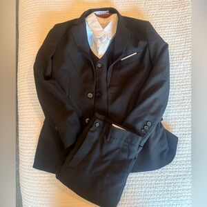Kids Black 3 Piece Suit size 10